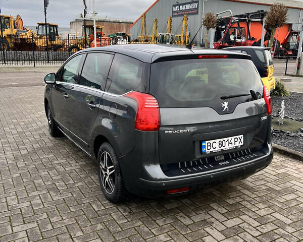 Серый Пежо 5008, объемом двигателя 1.6 л и пробегом 168 тыс. км за 6381 $, фото 6 на Automoto.ua