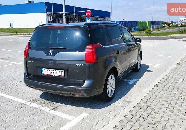 Серый Пежо 5008, объемом двигателя 1.56 л и пробегом 292 тыс. км за 7800 $, фото 9 на Automoto.ua