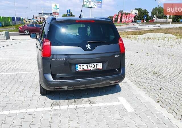 Серый Пежо 5008, объемом двигателя 1.56 л и пробегом 292 тыс. км за 7800 $, фото 6 на Automoto.ua