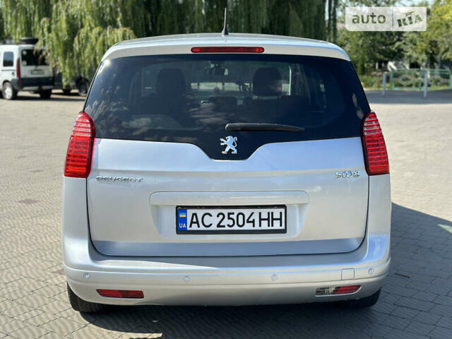 Серый Пежо 5008, объемом двигателя 1.56 л и пробегом 271 тыс. км за 6850 $, фото 18 на Automoto.ua
