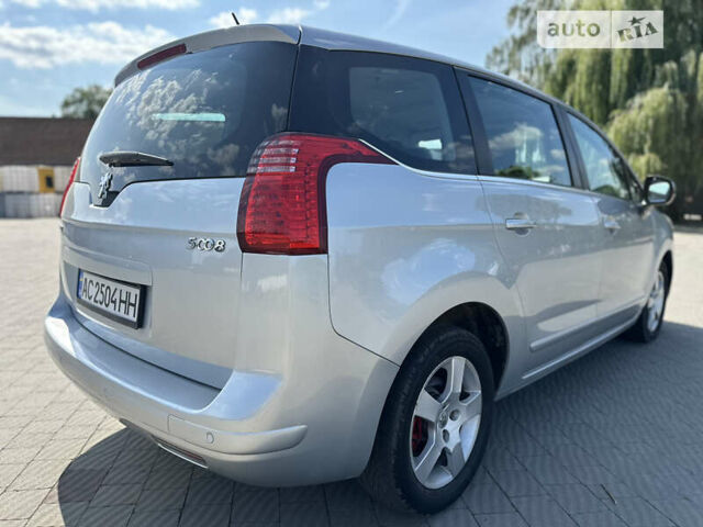 Серый Пежо 5008, объемом двигателя 1.56 л и пробегом 271 тыс. км за 6850 $, фото 15 на Automoto.ua