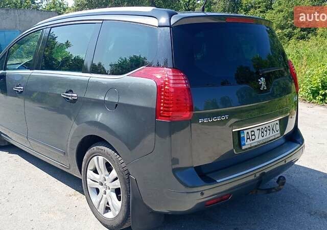 Серый Пежо 5008, объемом двигателя 1.6 л и пробегом 278 тыс. км за 7500 $, фото 21 на Automoto.ua