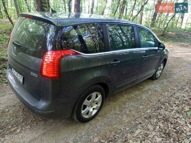 Серый Пежо 5008, объемом двигателя 1.6 л и пробегом 270 тыс. км за 7500 $, фото 24 на Automoto.ua