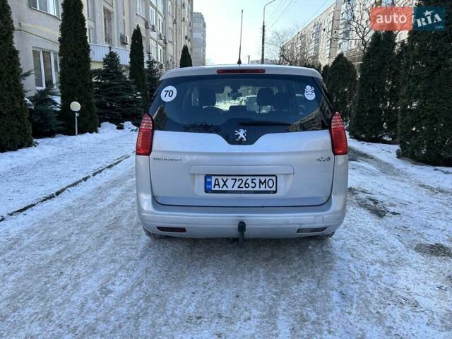 Серый Пежо 5008, объемом двигателя 1.56 л и пробегом 251 тыс. км за 7900 $, фото 5 на Automoto.ua