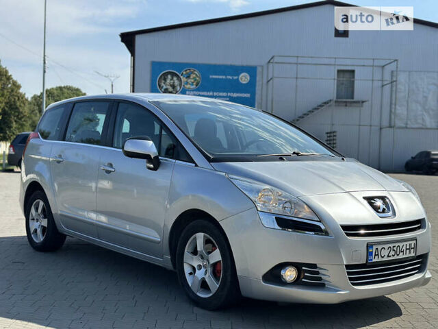 Серый Пежо 5008, объемом двигателя 1.56 л и пробегом 271 тыс. км за 6850 $, фото 13 на Automoto.ua