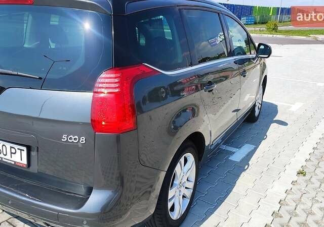 Серый Пежо 5008, объемом двигателя 1.56 л и пробегом 292 тыс. км за 7800 $, фото 8 на Automoto.ua