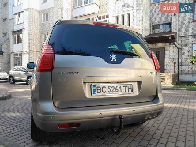 Сірий Пежо 5008, об'ємом двигуна 1.6 л та пробігом 193 тис. км за 7950 $, фото 6 на Automoto.ua