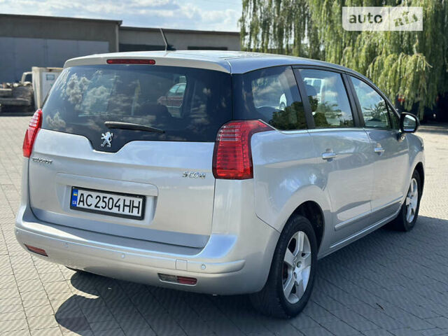 Серый Пежо 5008, объемом двигателя 1.56 л и пробегом 271 тыс. км за 6850 $, фото 16 на Automoto.ua
