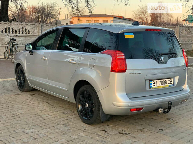 Сірий Пежо 5008, об'ємом двигуна 1.6 л та пробігом 232 тис. км за 8100 $, фото 8 на Automoto.ua