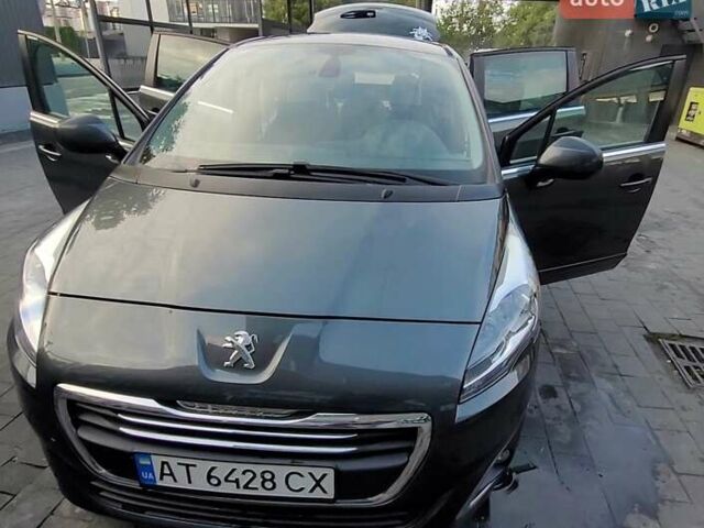 Сірий Пежо 5008, об'ємом двигуна 1.6 л та пробігом 244 тис. км за 9500 $, фото 1 на Automoto.ua