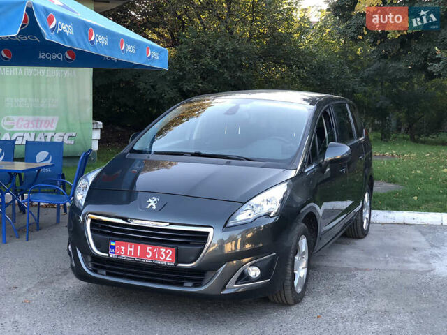 Сірий Пежо 5008, об'ємом двигуна 1.6 л та пробігом 185 тис. км за 11500 $, фото 28 на Automoto.ua