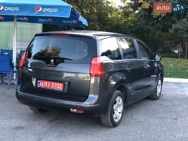 Сірий Пежо 5008, об'ємом двигуна 1.6 л та пробігом 185 тис. км за 11500 $, фото 11 на Automoto.ua