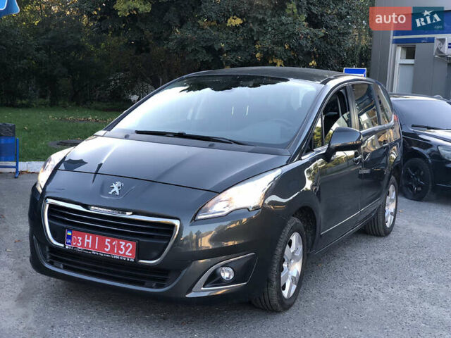 Сірий Пежо 5008, об'ємом двигуна 1.6 л та пробігом 185 тис. км за 11500 $, фото 20 на Automoto.ua