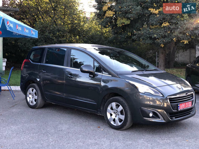Сірий Пежо 5008, об'ємом двигуна 1.6 л та пробігом 185 тис. км за 11500 $, фото 4 на Automoto.ua