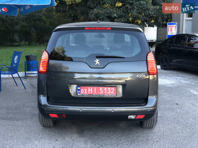 Сірий Пежо 5008, об'ємом двигуна 1.6 л та пробігом 185 тис. км за 11500 $, фото 17 на Automoto.ua