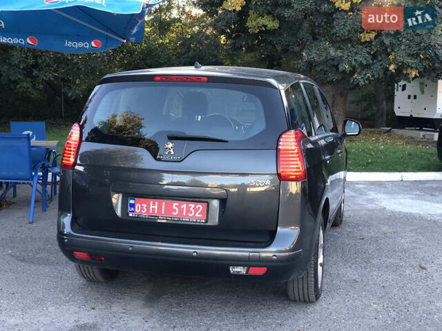 Сірий Пежо 5008, об'ємом двигуна 1.6 л та пробігом 185 тис. км за 11500 $, фото 13 на Automoto.ua