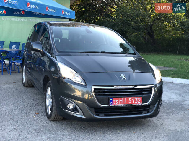 Сірий Пежо 5008, об'ємом двигуна 1.6 л та пробігом 185 тис. км за 11500 $, фото 3 на Automoto.ua