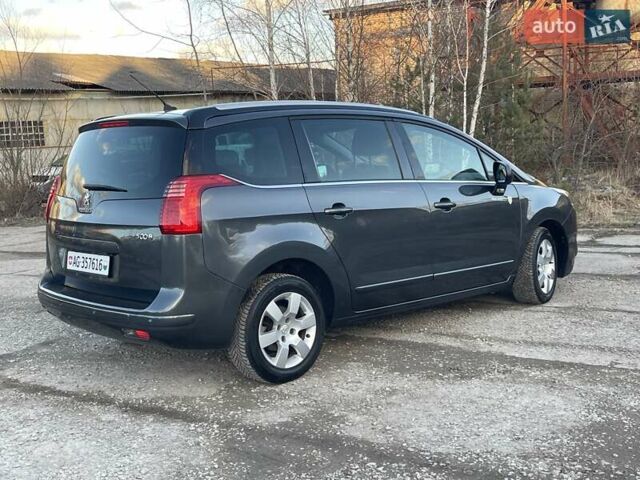 Серый Пежо 5008, объемом двигателя 2 л и пробегом 184 тыс. км за 11650 $, фото 10 на Automoto.ua