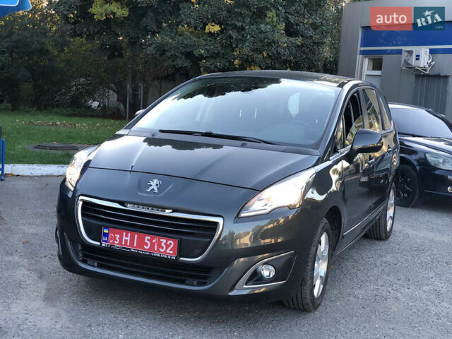 Сірий Пежо 5008, об'ємом двигуна 1.6 л та пробігом 185 тис. км за 11500 $, фото 21 на Automoto.ua
