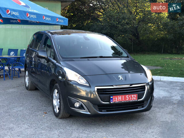 Сірий Пежо 5008, об'ємом двигуна 1.6 л та пробігом 185 тис. км за 11500 $, фото 2 на Automoto.ua