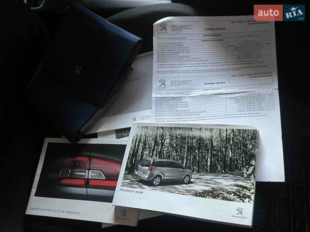 Серый Пежо 5008, объемом двигателя 2 л и пробегом 184 тыс. км за 11650 $, фото 94 на Automoto.ua