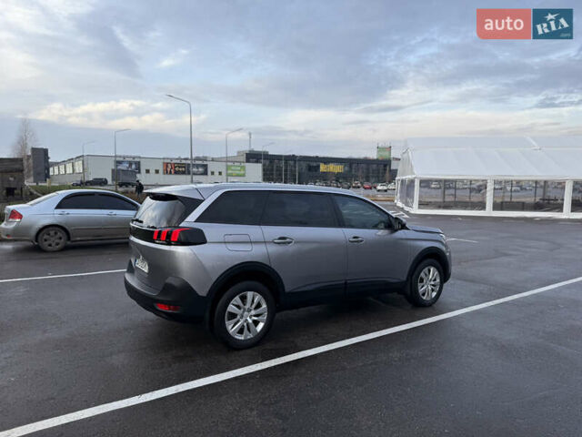 Серый Пежо 5008, объемом двигателя 1.56 л и пробегом 224 тыс. км за 16500 $, фото 32 на Automoto.ua