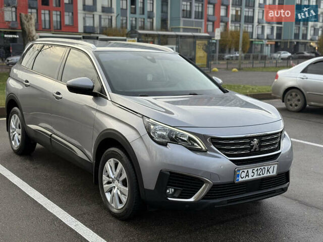 Серый Пежо 5008, объемом двигателя 1.56 л и пробегом 224 тыс. км за 16500 $, фото 34 на Automoto.ua