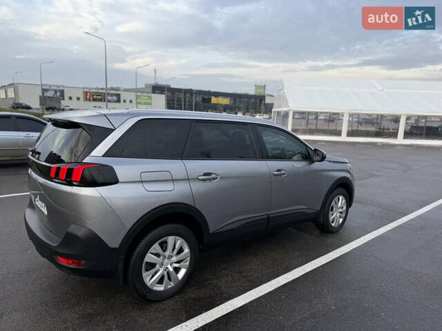 Серый Пежо 5008, объемом двигателя 1.56 л и пробегом 224 тыс. км за 16500 $, фото 4 на Automoto.ua