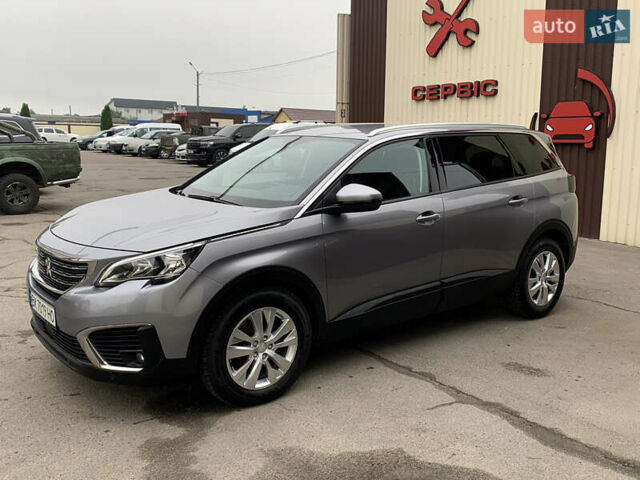 Серый Пежо 5008, объемом двигателя 1.56 л и пробегом 174 тыс. км за 17500 $, фото 8 на Automoto.ua