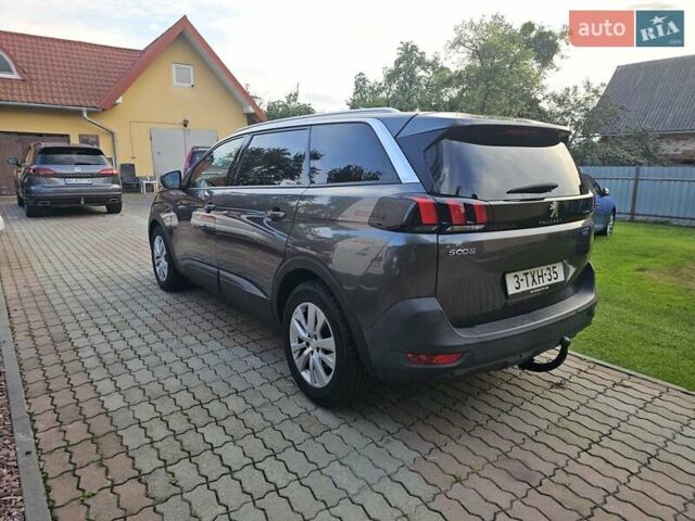 Серый Пежо 5008, объемом двигателя 1.2 л и пробегом 174 тыс. км за 16400 $, фото 4 на Automoto.ua