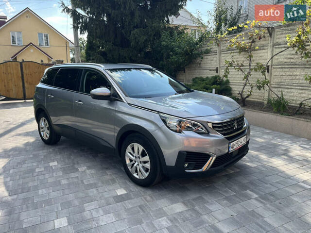 Сірий Пежо 5008, об'ємом двигуна 1.5 л та пробігом 160 тис. км за 19100 $, фото 1 на Automoto.ua