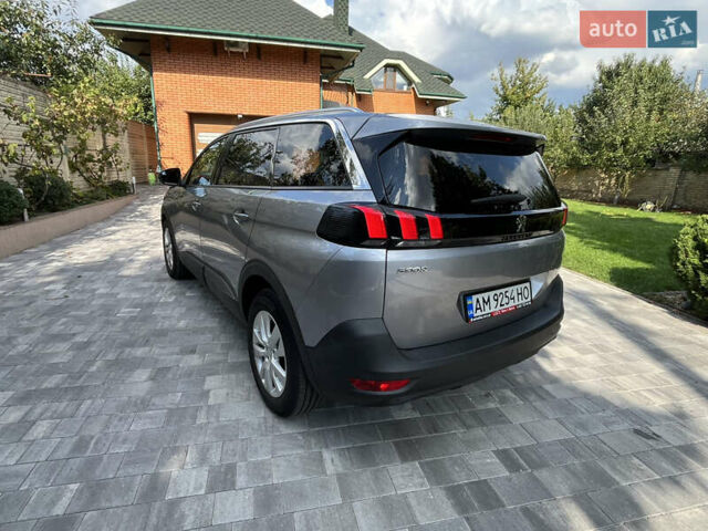 Сірий Пежо 5008, об'ємом двигуна 1.5 л та пробігом 160 тис. км за 19100 $, фото 12 на Automoto.ua