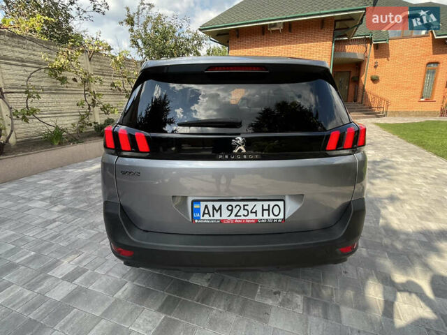 Сірий Пежо 5008, об'ємом двигуна 1.5 л та пробігом 160 тис. км за 19100 $, фото 14 на Automoto.ua