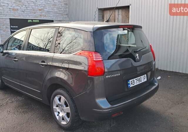 Синий Пежо 5008, объемом двигателя 1.56 л и пробегом 216 тыс. км за 7200 $, фото 1 на Automoto.ua