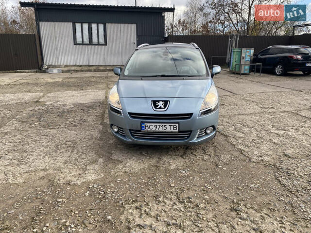 Синий Пежо 5008, объемом двигателя 1.6 л и пробегом 228 тыс. км за 7400 $, фото 2 на Automoto.ua