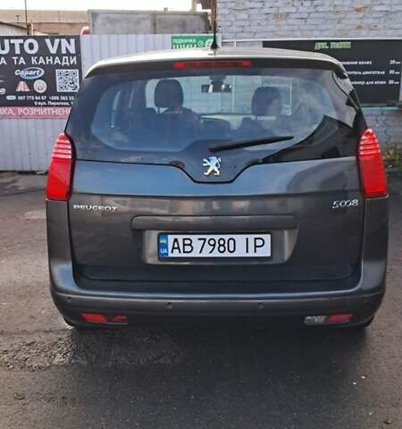 Синий Пежо 5008, объемом двигателя 1.56 л и пробегом 216 тыс. км за 7200 $, фото 10 на Automoto.ua
