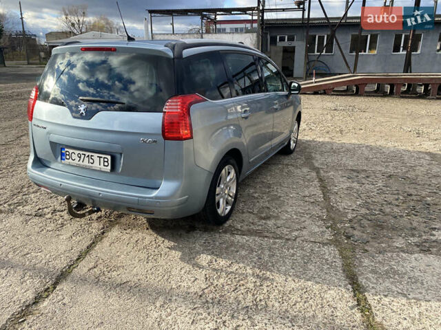 Синий Пежо 5008, объемом двигателя 1.6 л и пробегом 228 тыс. км за 7400 $, фото 6 на Automoto.ua