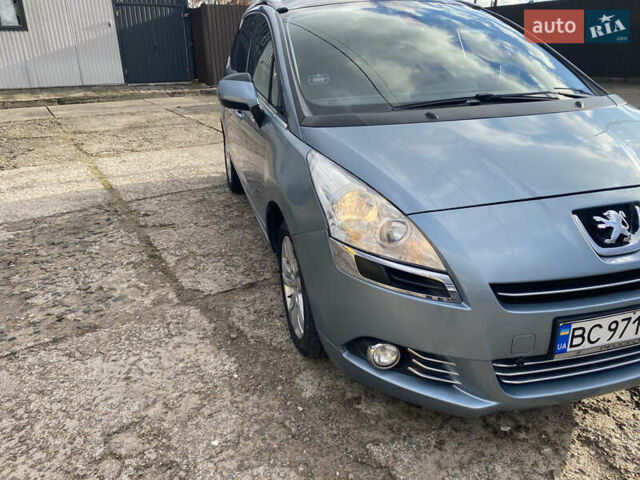 Синий Пежо 5008, объемом двигателя 1.6 л и пробегом 228 тыс. км за 7400 $, фото 8 на Automoto.ua