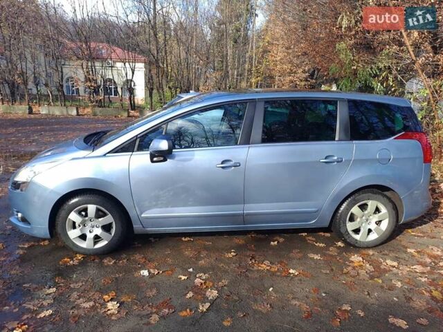 Синий Пежо 5008, объемом двигателя 1.56 л и пробегом 237 тыс. км за 9600 $, фото 2 на Automoto.ua