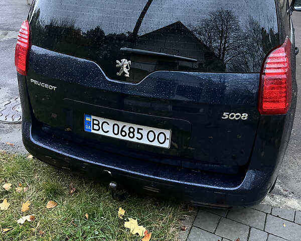 Пежо 5008 2010 в Львове на Automoto.ua Синий Пежо 5008, объемом двигателя 1.6 л и пробегом 247 тыс. км за 7200 $, фото 1 на Automoto.ua