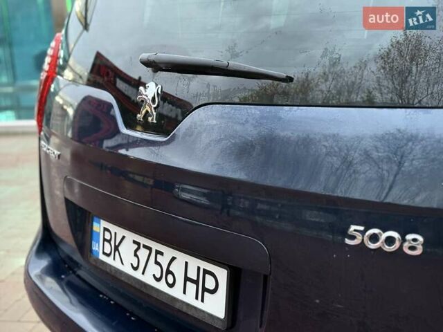Синий Пежо 5008, объемом двигателя 1.56 л и пробегом 251 тыс. км за 6950 $, фото 25 на Automoto.ua