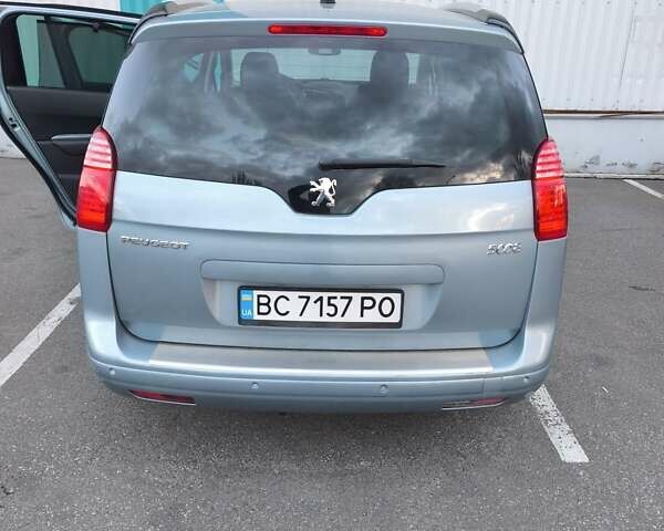 Синий Пежо 5008, объемом двигателя 2 л и пробегом 199 тыс. км за 6500 $, фото 2 на Automoto.ua