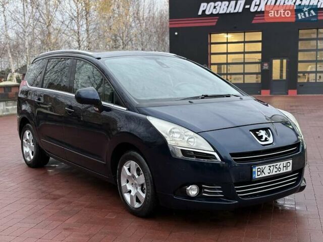 Синий Пежо 5008, объемом двигателя 1.56 л и пробегом 251 тыс. км за 6950 $, фото 14 на Automoto.ua