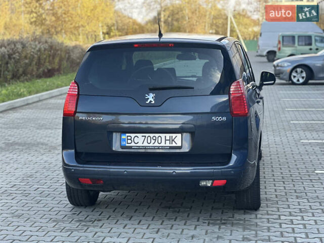 Синій Пежо 5008, об'ємом двигуна 1.56 л та пробігом 203 тис. км за 8900 $, фото 7 на Automoto.ua