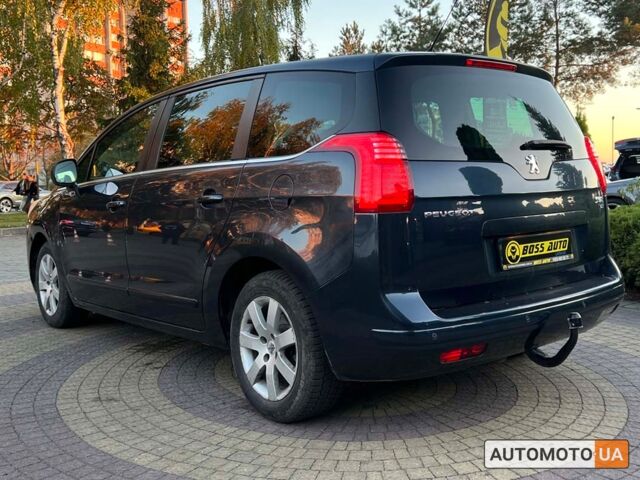 Синий Пежо 5008, объемом двигателя 1.6 л и пробегом 234 тыс. км за 9400 $, фото 4 на Automoto.ua