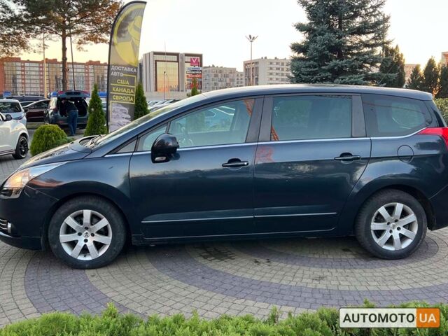 Синий Пежо 5008, объемом двигателя 1.6 л и пробегом 234 тыс. км за 9400 $, фото 3 на Automoto.ua