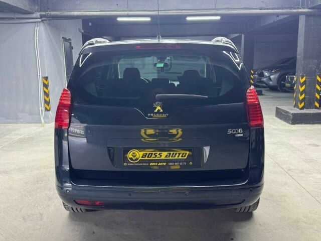 Синий Пежо 5008, объемом двигателя 1.6 л и пробегом 264 тыс. км за 10700 $, фото 4 на Automoto.ua