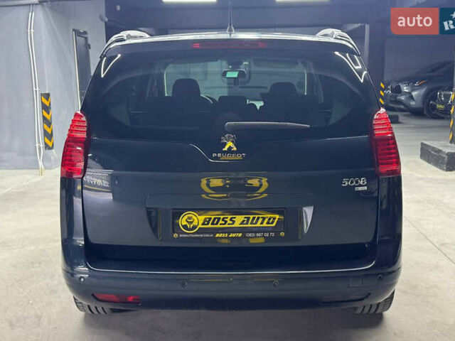 Синий Пежо 5008, объемом двигателя 1.56 л и пробегом 264 тыс. км за 10700 $, фото 4 на Automoto.ua