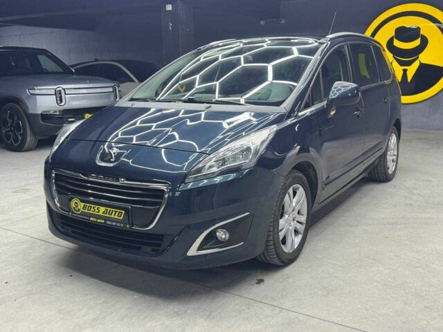 Синий Пежо 5008, объемом двигателя 1.6 л и пробегом 264 тыс. км за 10700 $, фото 2 на Automoto.ua