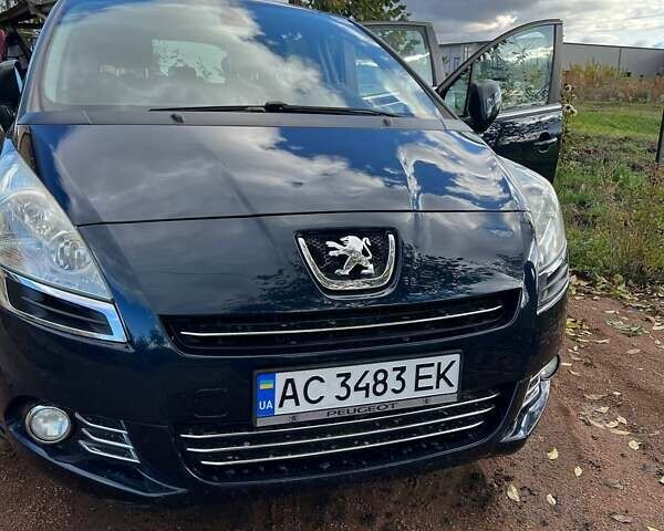 Пежо 5008 2009 в Львове на Automoto.ua Синий Пежо 5008, объемом двигателя 1.56 л и пробегом 215 тыс. км за 7400 $, фото 10 на Automoto.ua
